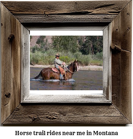 horse trail rides near me Montana